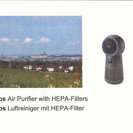 Top Over Vienna, Perchtoldsdorf Weinberge Ideal With Car Apartment Bagian luar foto
